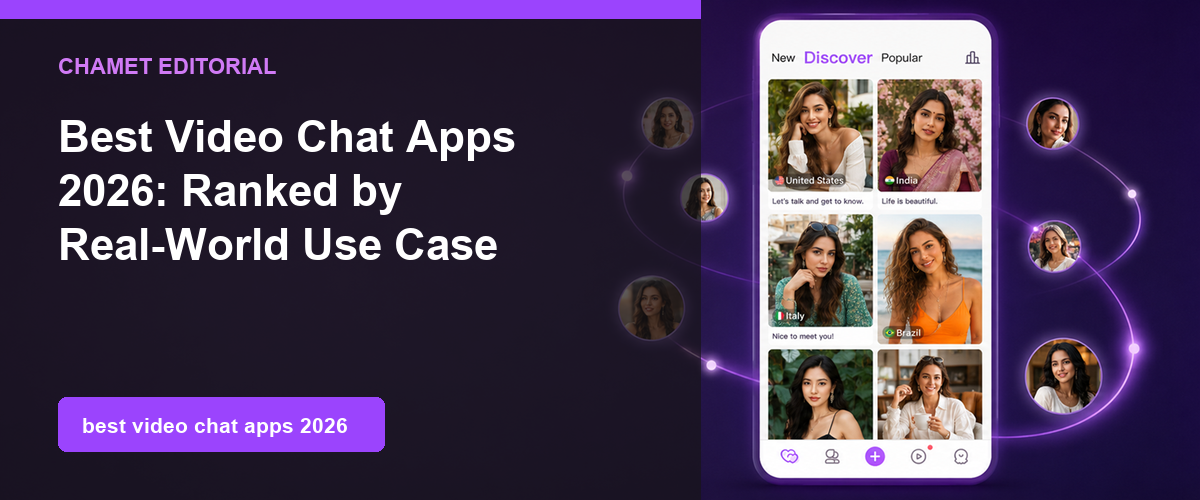 Best Video Chat Apps 2026 overview graphic illustration 1 of 3.
