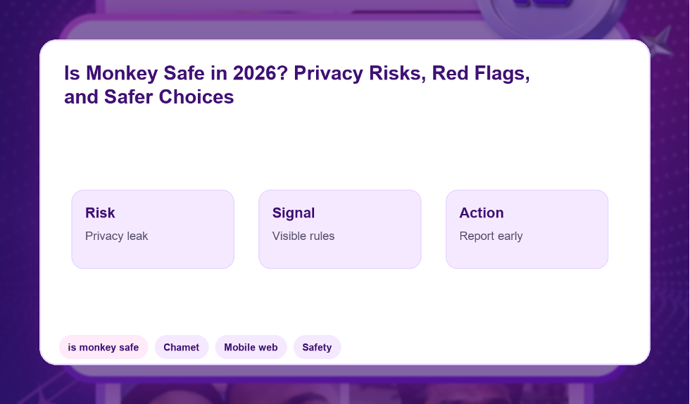 Monkey safety risk matrix visual.