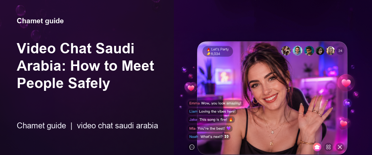 Video Chat Saudi Arabia: 2026 Guide to Safer Calls overview graphic.